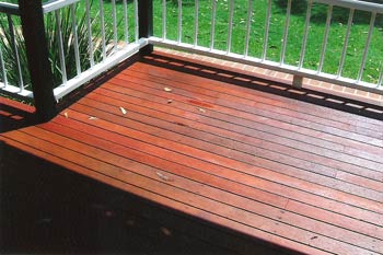 Decking painting - after