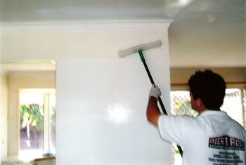 Wall and ceiling cleaning